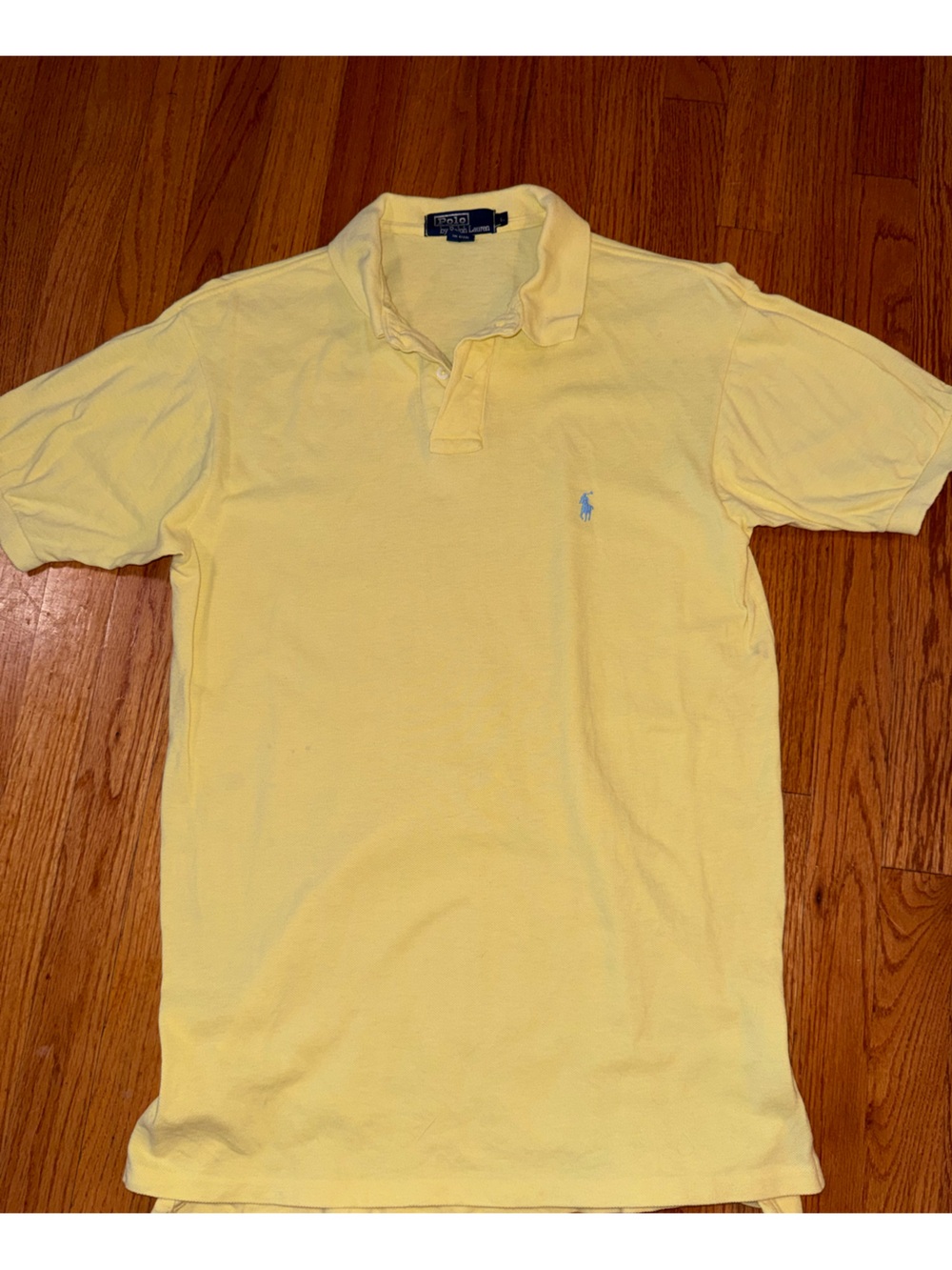 Polo by Ralph Lauren Pale Yellow Men's Short-Sleeve Polo